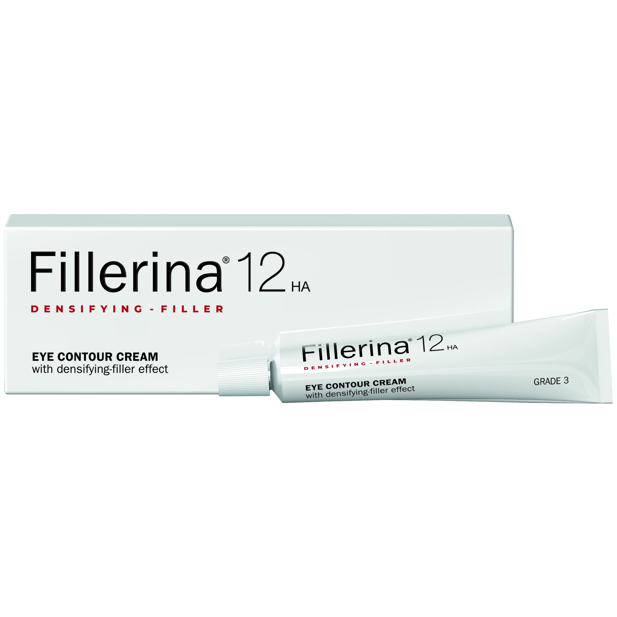 Fillerina Fillerina 12HA Densifying Filler Eye Contour Cream Grade 3, 15ml,Αντιγηραντική & Συσφικτική Κρέμα Ματιών για Αναπλήρωση Δέρματος & Γεμίσματος των Ρυτίδων