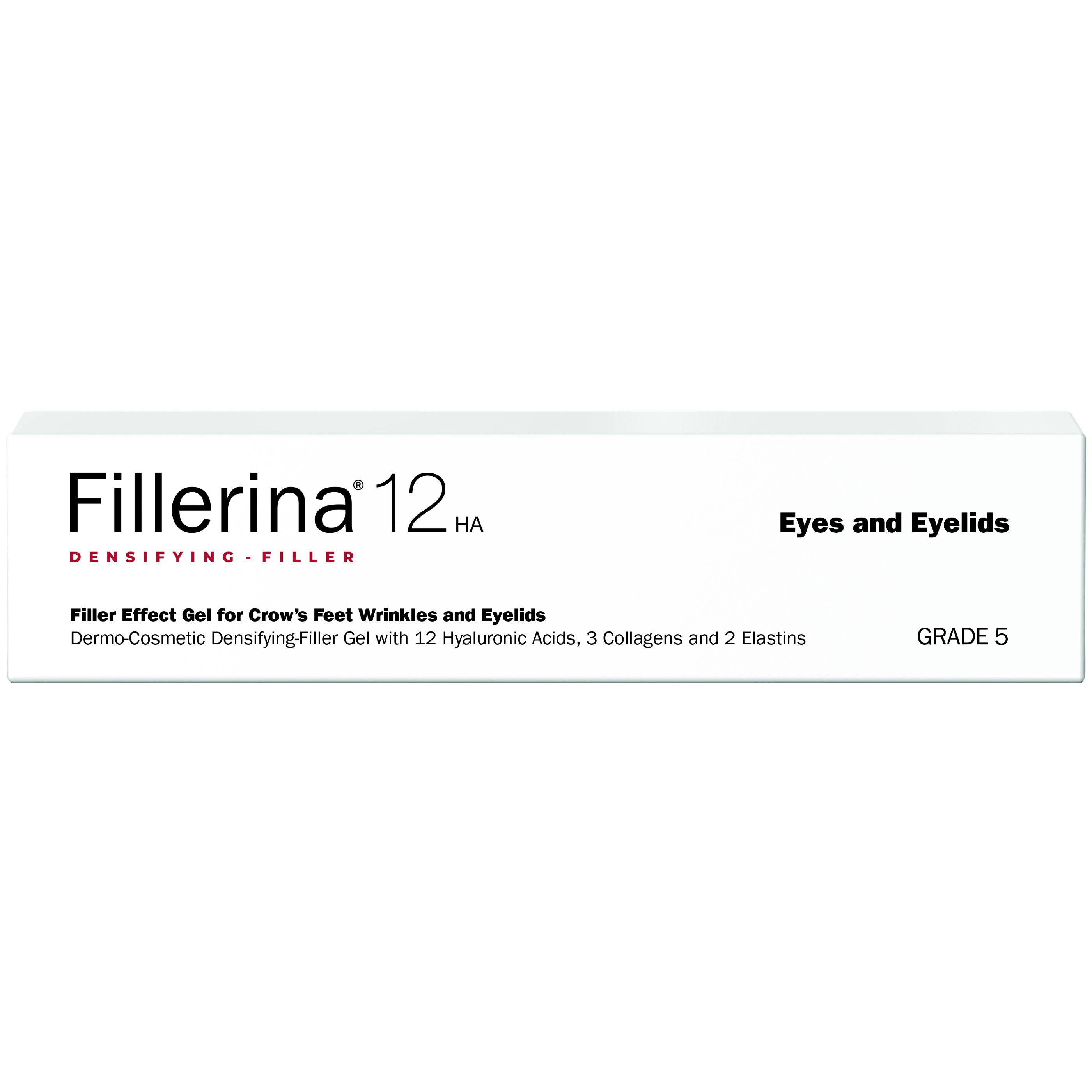 Fillerina Fillerina 12HA Densifying Filler for Eyes & Eyelids Serum Grade 5, 15ml,Ορός Αναπλήρωσης & Γεμίσματος Ρυτίδων για τα Μάτια & τα Βλέφαρα