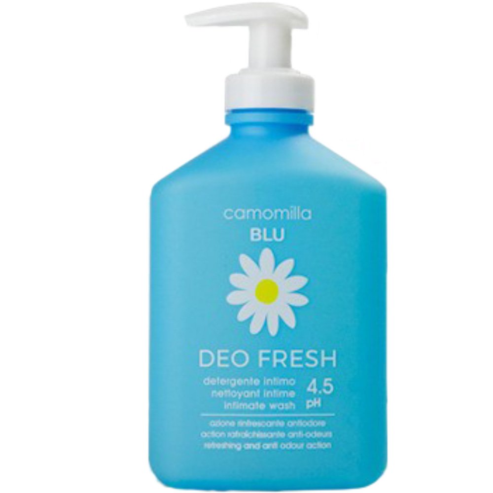 Camomilla Blu Camomilla Blu Deo Fresh Intimate Wash Απάλη Λοσιόν Καθαρισμού με Αίσθηση Φρεσκάδας με Αντλία 300ml