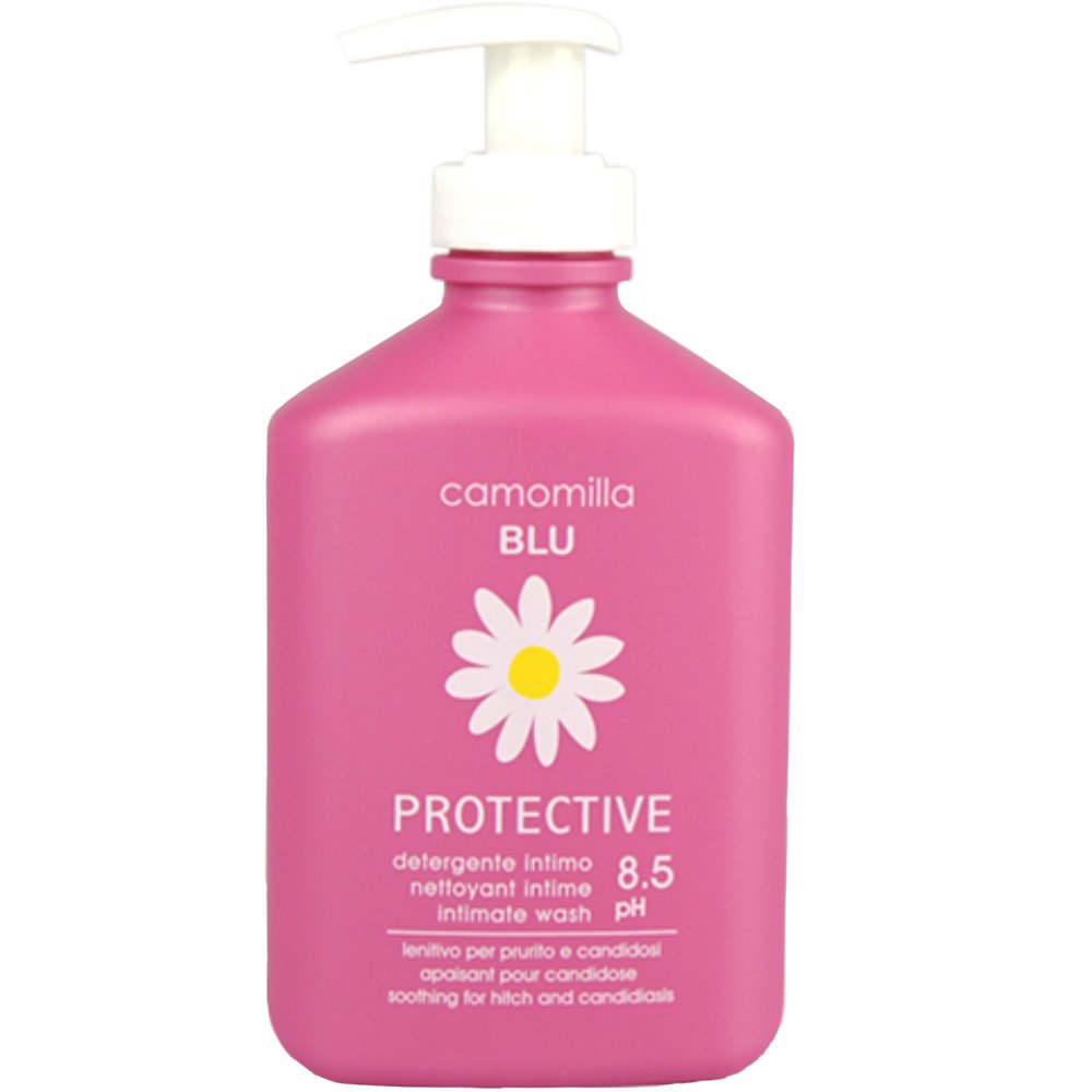 Camomilla Blu Camomilla Blu Protective Intimate Wash Απάλη Λοσιόν Καθαρισμού Ευαίσθητης Περιοχής με Αντιβακτηριακή Δράση 300ml