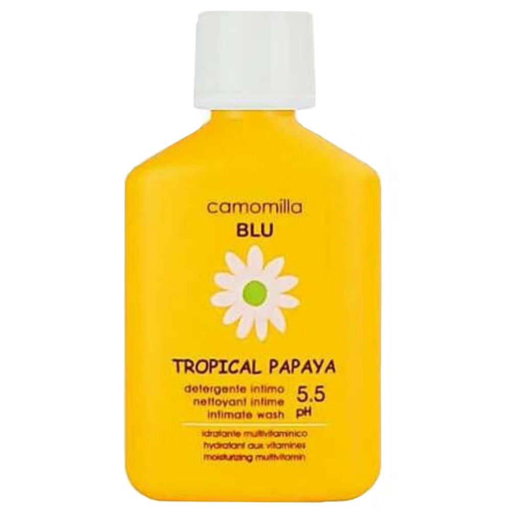 Camomilla Blu Camomilla Blu Tropical Papaya Intimate Wash Απάλη Λοσιόν Καθαρισμού Ευαίσθητης Περιοχής με Ντελικάτη Σύνθεση για Αίσθηση Φρεσκάδας 50ml