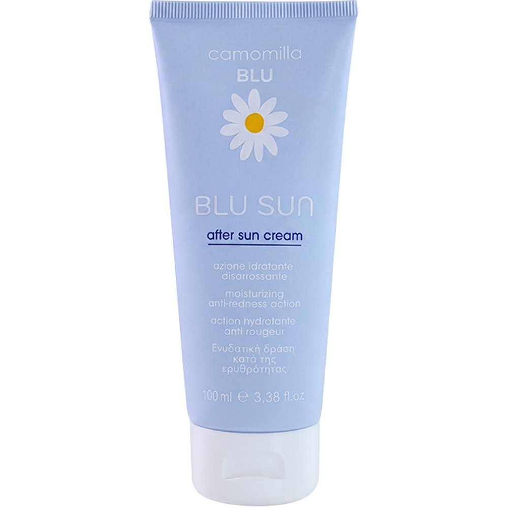 Camomilla Blu Moisturizing Anti-Redness Action After Sun Cream Ενυδατική & Καταπραϋντική Κρέμα για Πρόσωπο & Σώμα Ιδανική Μετά την Έκθεση στον Ήλιο 100ml