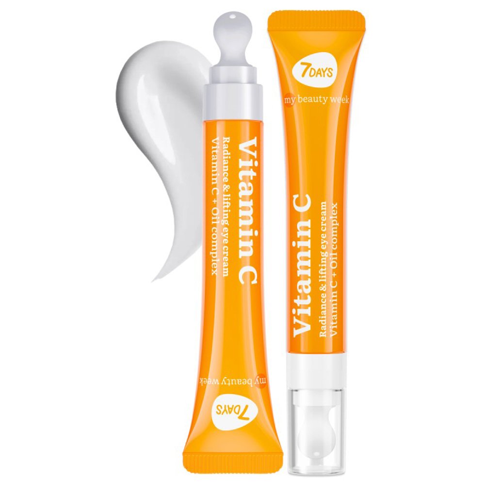 7DAYS Vitamin C Radiance & Lifting Eye Cream Ενυδατική Κρέμα Ματιών με Βιταμίνη C για Ανόρθωση 18ml
