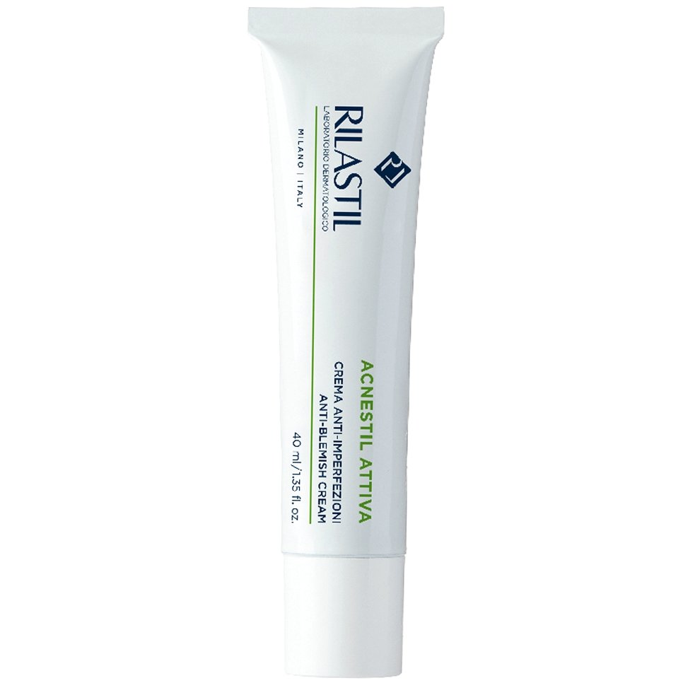 Rilastil Acnestil Attiva Anti-Blemish Cream Κρέμα Ενάντια των Ατελειών της Λιπαρής, με Τάση Ακμής Επιδερμίδας 40ml