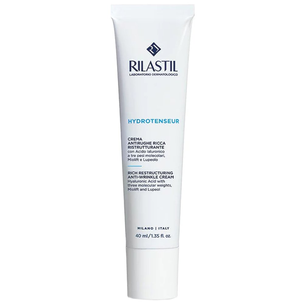 Rilastil Hydrotenseur Rich Restructuring Anti-Wrinkle Cream Αντιρυτιδική Κρέμα Προσώπου Επανόρθωσης με Πλούσια Υφή 40ml