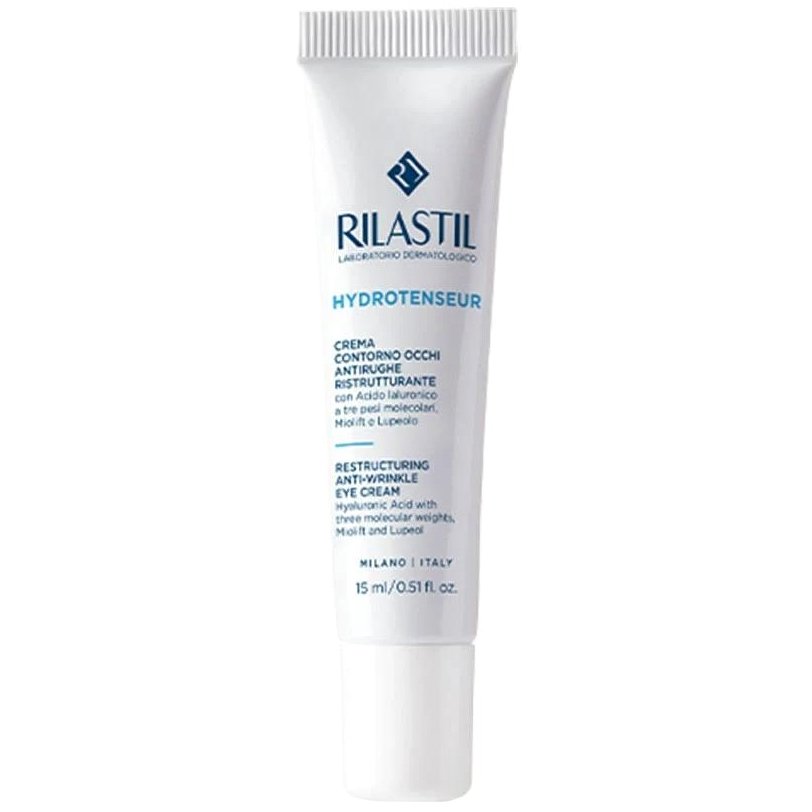 Rilastil Hydrotenseur Restructuring Anti-Wrinkle Eye Cream Αντιρυτιδική Κρέμα Επανόρθωσης Ματιών με Υαλουρονικό Οξύ 15ml