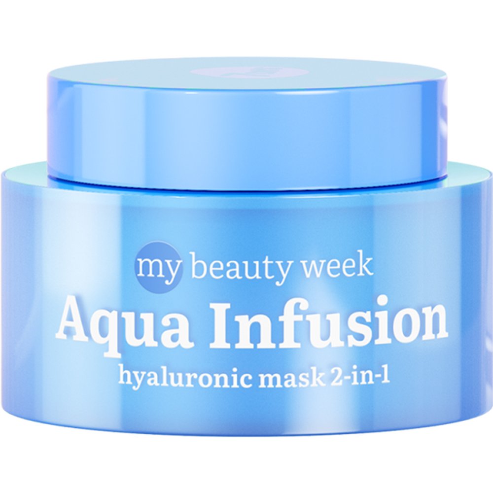 7DAYS Aqua Infusion Hyaluronic Mask 2-in-1 Ενυδατική Μάσκα Προσώπου με Υαλουρονικό Οξύ 50ml