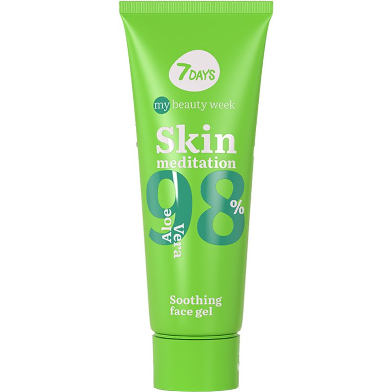 7DAYS 7DAYS Skin Meditation Soothing Face Gel Καταπραϋντικό Τζελ Προσώπου & Σώματος με 98% Αλόη 80ml
