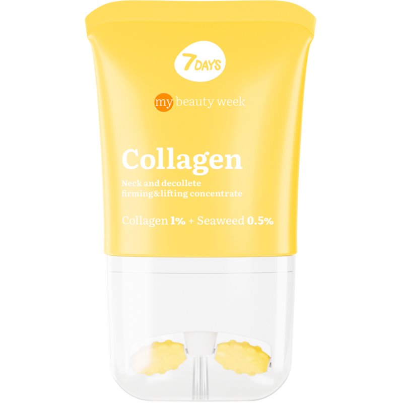 7DAYS 7DAYS My Beauty Week Collagen Firming & Lifting Concentrate Face & Neck Cream Συμπυκνωμένη Κρέμα Προσώπου, Λαιμού με Κολλαγόνο & Εφαρμοστή Μασάζ για Σύσφιξη & Ανόρθωση 80ml