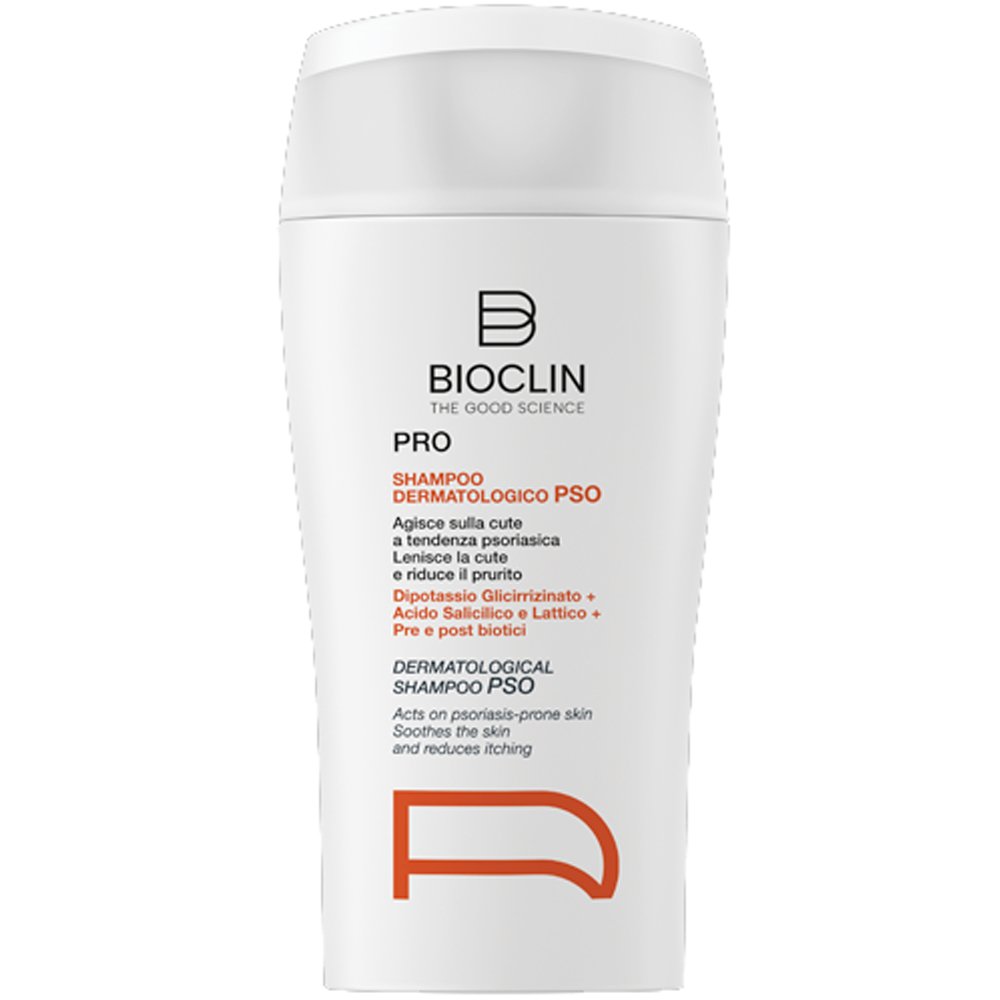 Bioclin Bioclin Pro Hair Dermatological PSO Shampoo Σαμπουάν Κατάλληλο για το Τριχωτό με Συμπτώματα Ψωρίασης, με Κερατολυτική Δράση & Απομάκρυνση των Λεπιών 125ml