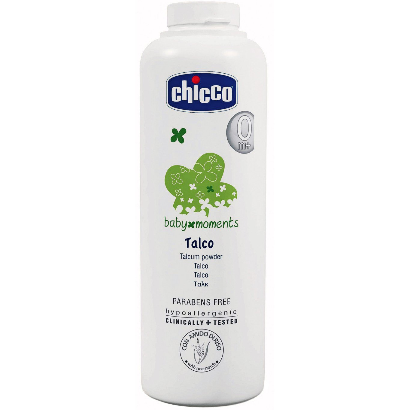 Baby Moments Πούδρα Ταλκ 0m+ 150gr – Chicco 02737,Αναζωογονεί και Προστατεύει το Δέρμα των Νεογέννητων, Καθιστώντας το Απαλό & Β