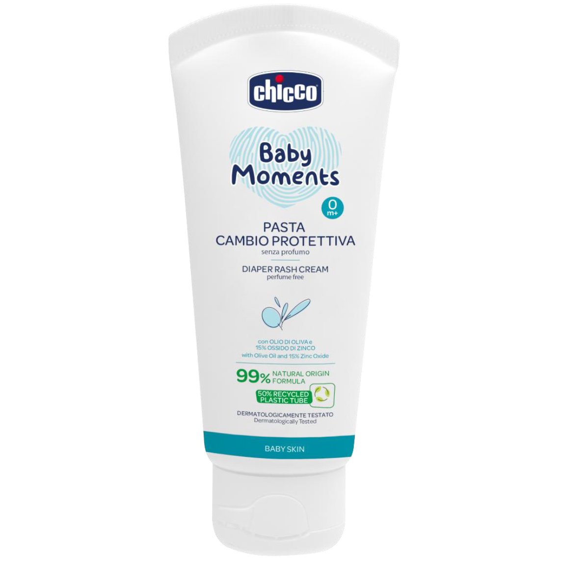 Chicco Chicco Baby Moments Diaper Rash Cream Κρέμα Συγκάματος Καθημερινής Χρήσης 100ml