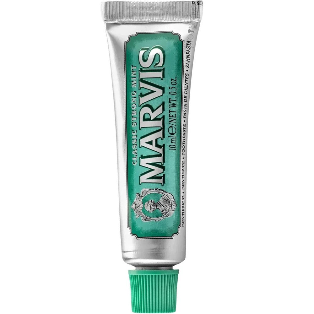 Marvis Classic Strong Mint Toothpaste Οδοντόκρεμα με Κλασσική Γεύση Μέντα 10ml