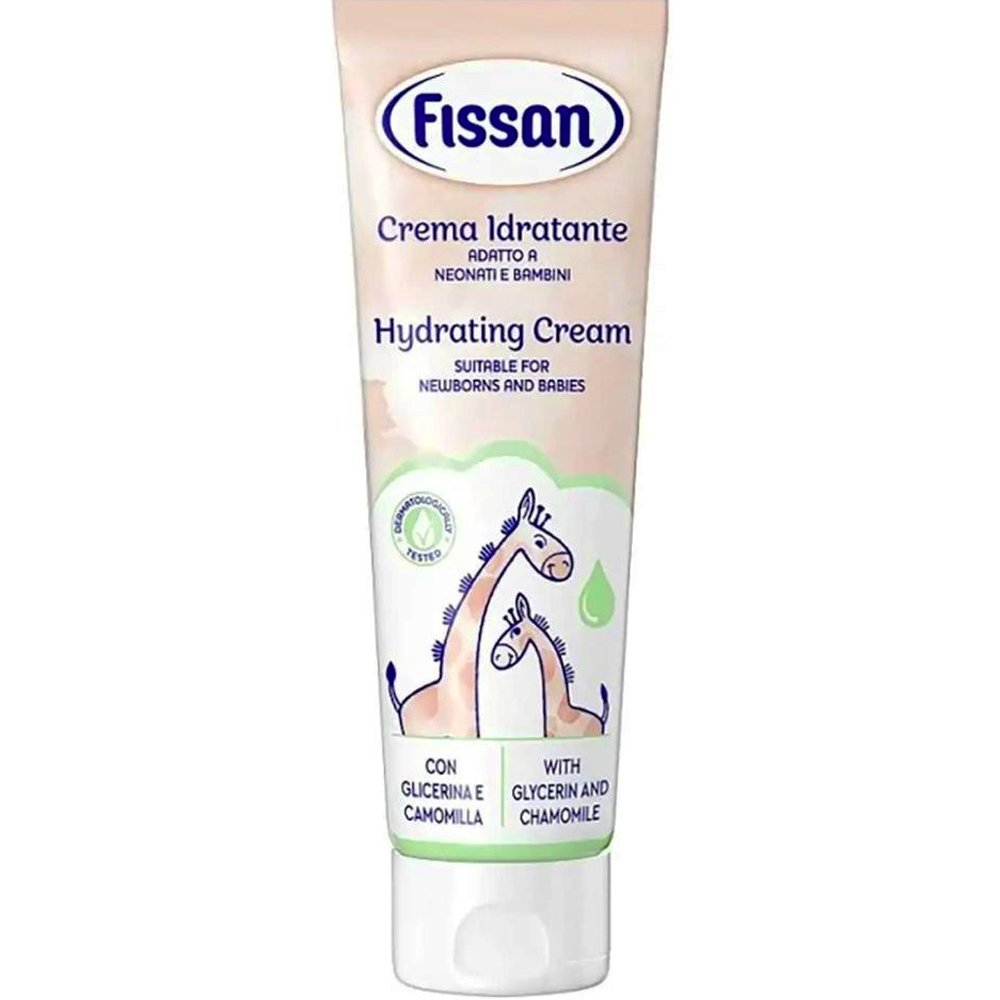 Fissan Fissan Newborns & Babies Hydrating Cream Ενυδατική Κρέμα Σώματος για Νεογέννητα & Μωρά με Απαλή Σύνθεση από Χαμομήλι & Γλυκερίνη 100ml