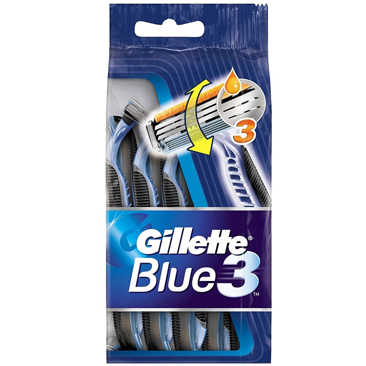 Gillette Blue 3 Ξυραφάκια Μιας Χρήσης 4+2 Δώρο