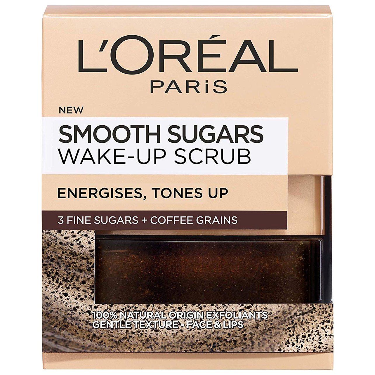 L’oreal Paris Smooth Sugars Wake-Up Scrub για Ξεκούραστη & Φρέσκια Επιδερμίδα 50ml