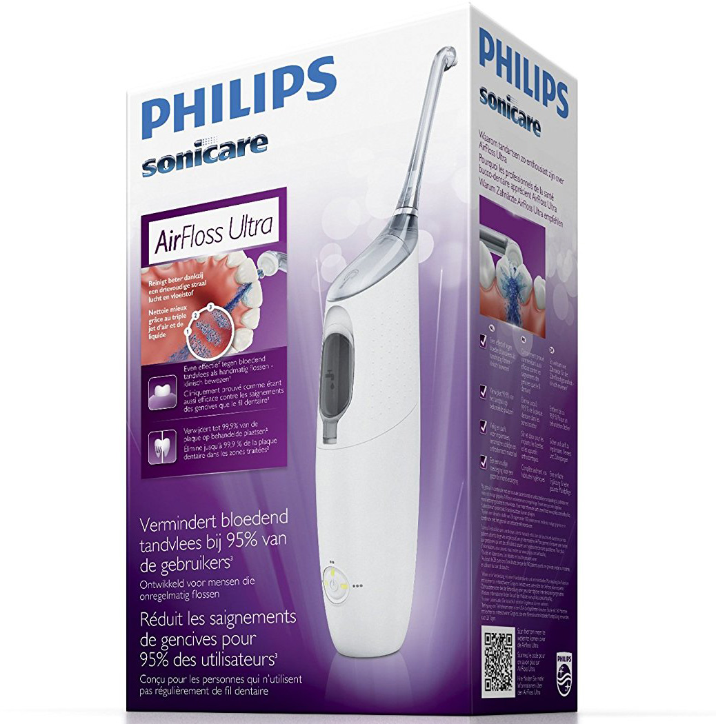 Philips Sonicare Air Floss Ultra Ηλεκτρική Οδοντόβουρτσα για πιο Εύκολο & Αποτελεσματικό Καθαρισμό Ανάμεσα στα Δόντια HX8331/01