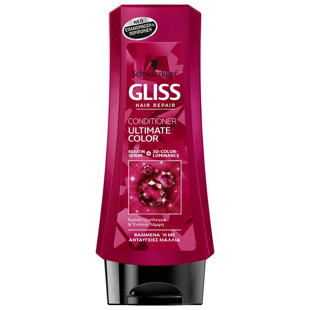 Schwarzkopf Gliss Ultimate Color Conditioner Κρέμα Περιποίησης για Βαμμένα & με Ανταύγειες Μαλλιά 200ml