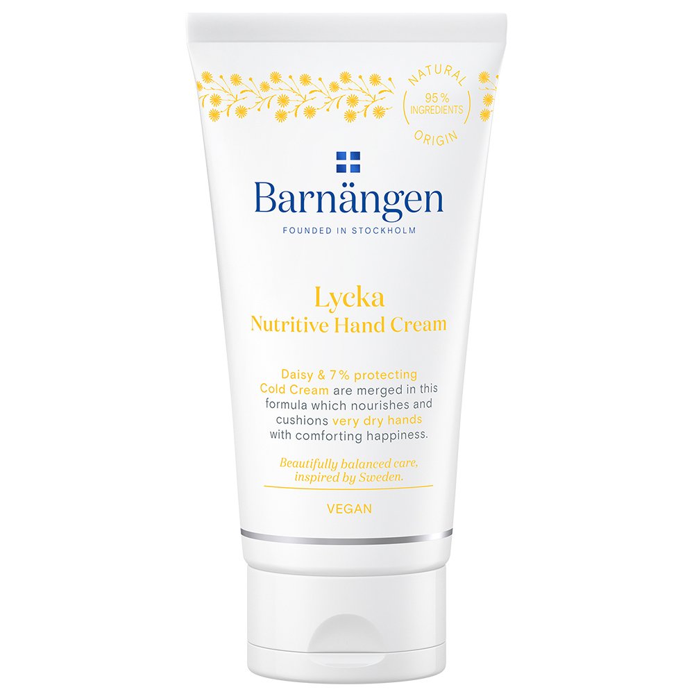 Barnangen Lycka Nutritive Hand Cream Κρέμα για Πολύ Ξηρά Χερια 75ml