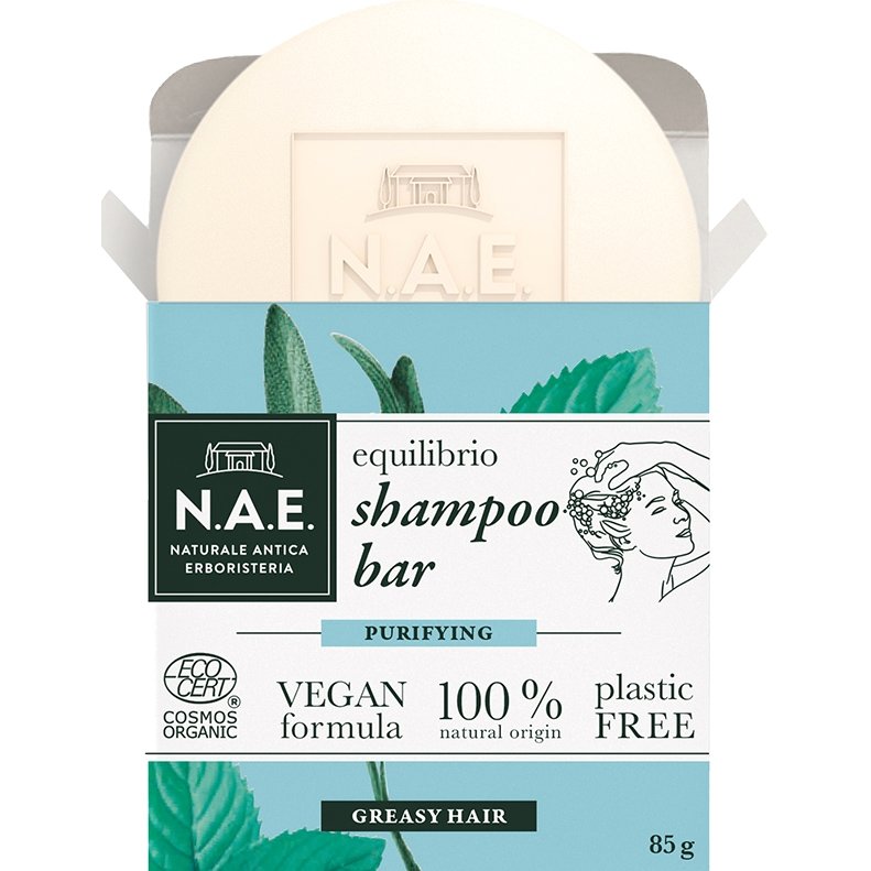 N.A.E. Equilibrio Shampoo Bar for Oily Hair 85gr