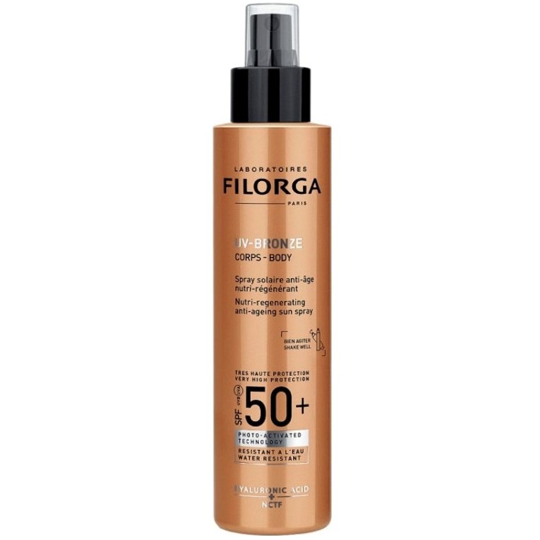 Filorga UV-Bronze Body Nutri-Regenerating Anti-Ageing Sun Spray Spf50 Αντηλιακό Λάδι 150ml