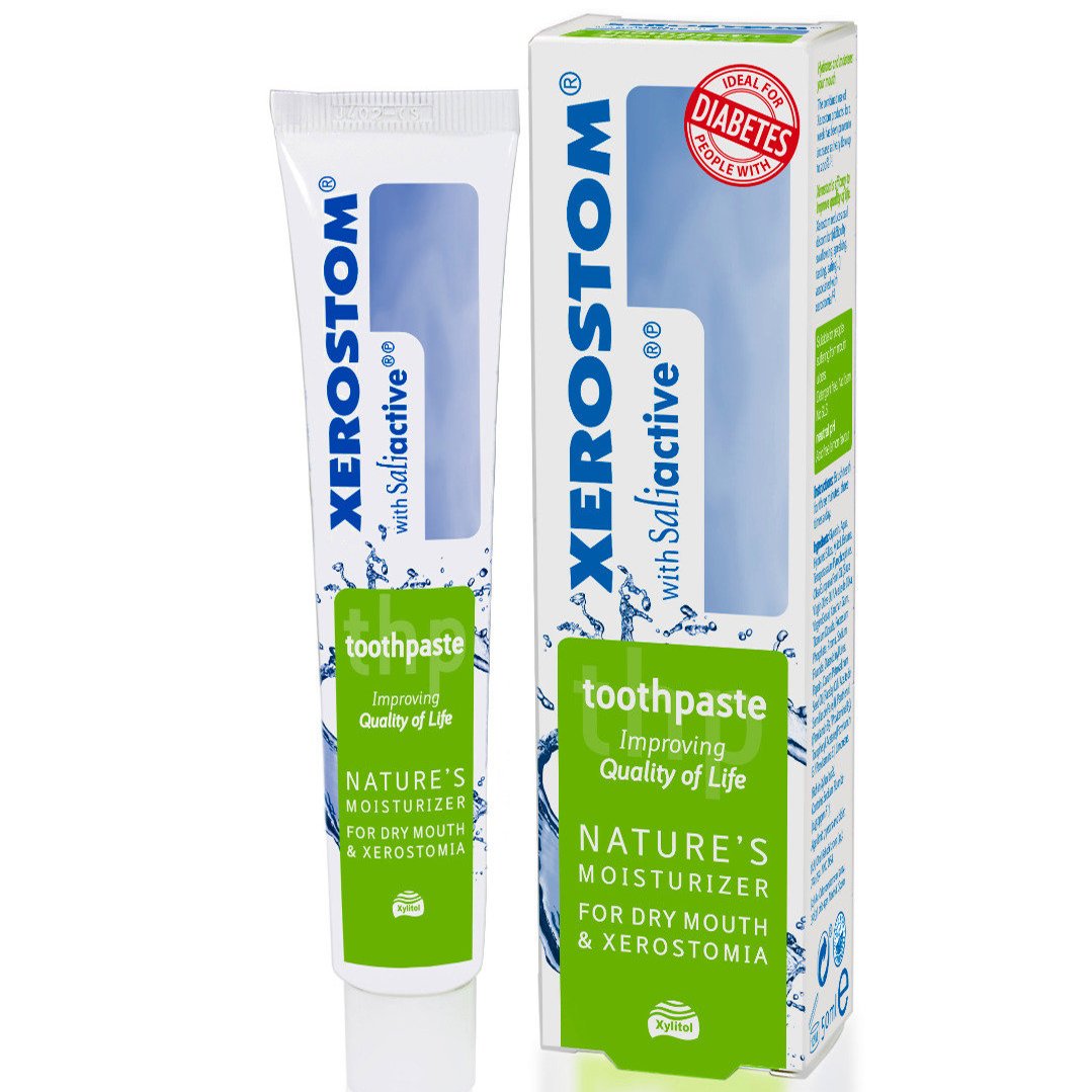 Xerostom with Saliactive Toothpaste Οδοντόκρεμα Κατά της Ξηροστομίας 50ml