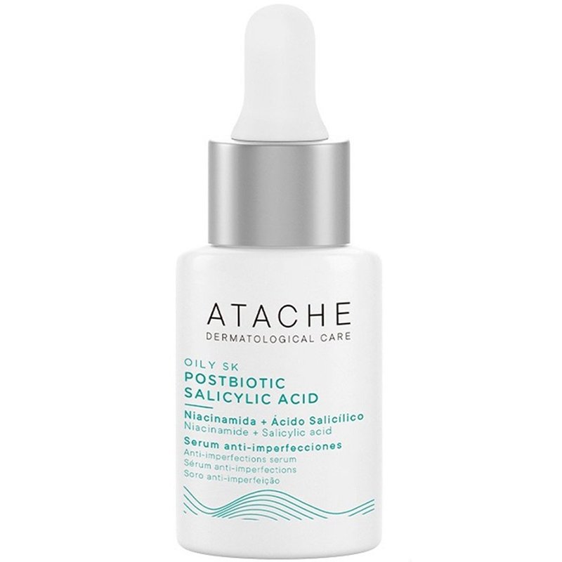 Atache Atache Oily SK Postbiotic Salicylic Acid Serum Ορός Προσώπου για Λιπαρές, Μεικτές Επιδερμίδες με Ακμή ή με Τάση Ακμής 30ml