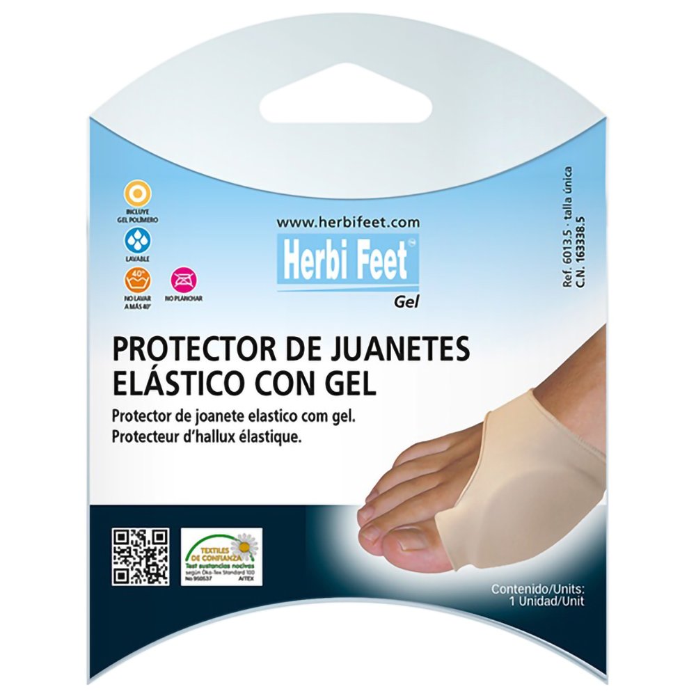 Herbi Feet Elastic Bunion Protectror with Gel Ελαστικό Προστατευτικό για το Κότσι με Gel One Size – 1 Τεμάχιο