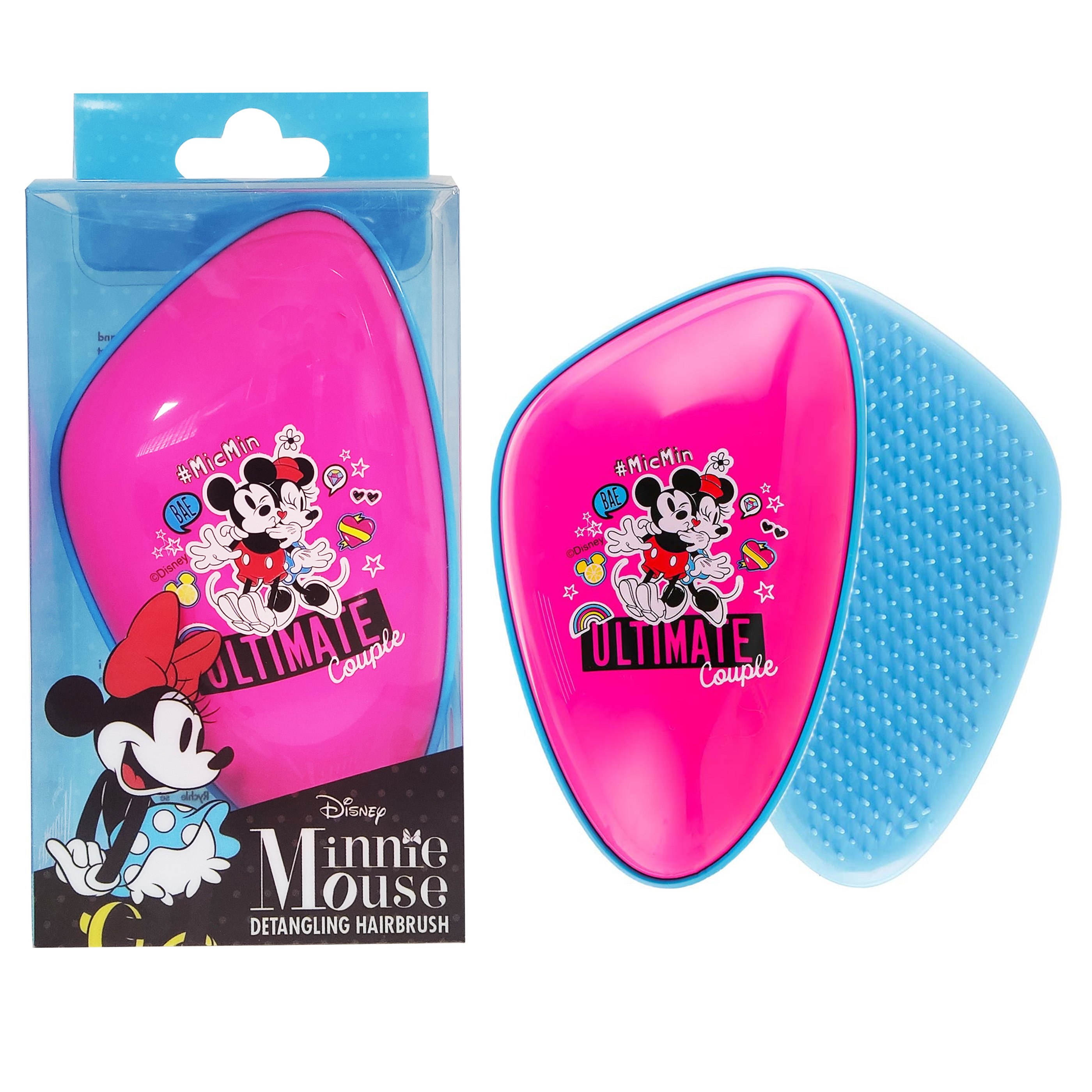 Dessata Detangling Hairbrush Disney Minnie Mouse Παιδική Βούρτσα που Ξεμπερδεύει τα Μαλλιά Γρήγορα & Χωρίς Κόπο 1 Τεμάχιο