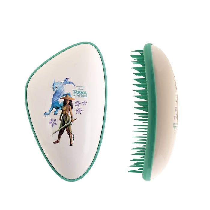 Dessata Detangling Hairbrush Disney Raya Παιδική Βούρτσα που Ξεμπερδεύει τα Μαλλιά Γρήγορα & Χωρίς Κόπο 1 Τεμάχιο