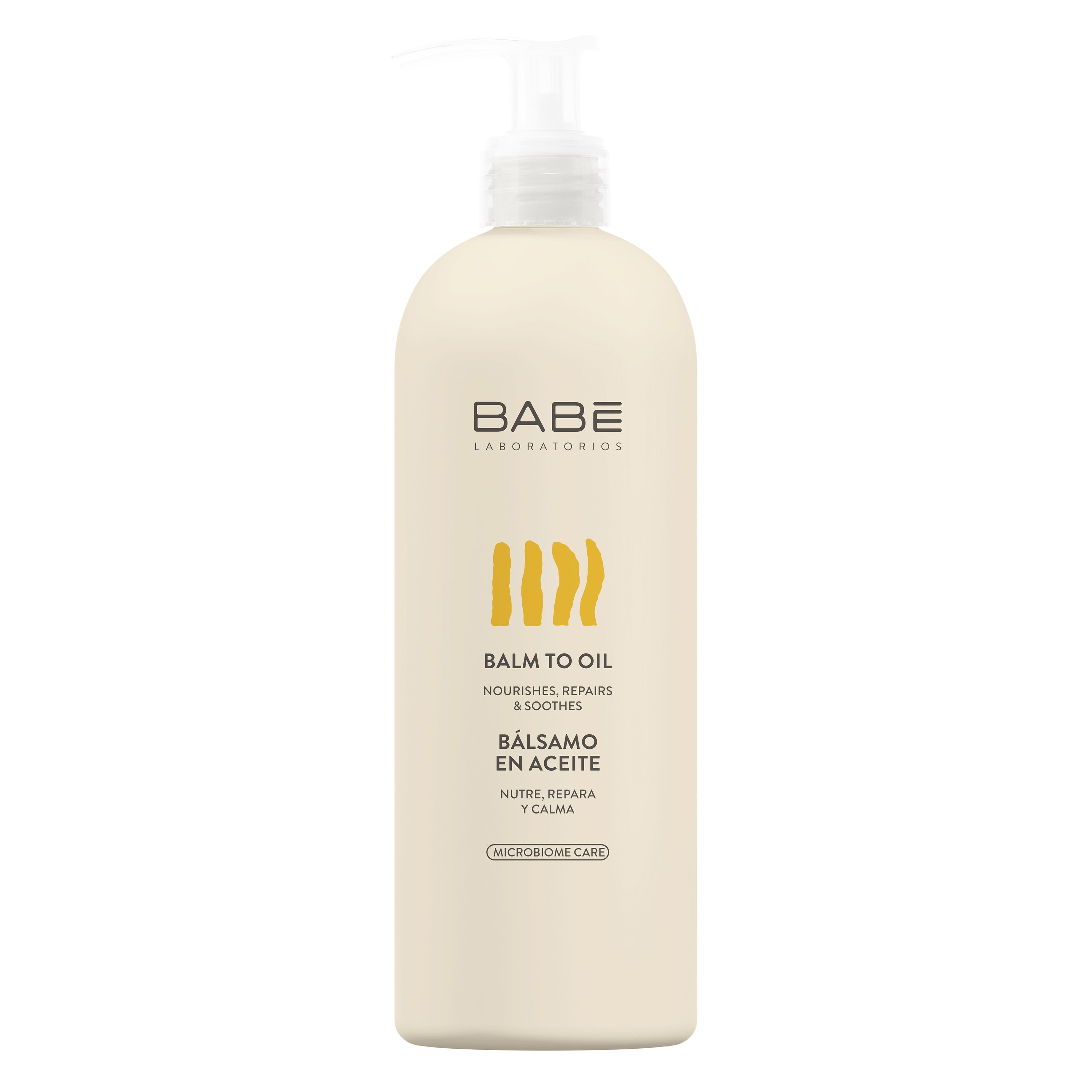 Babe Balm to Oil Καταπραϋντικό Βάλσαμο Σώματος που Μετατρέπεται σε Ξηρό Λάδι 500ml