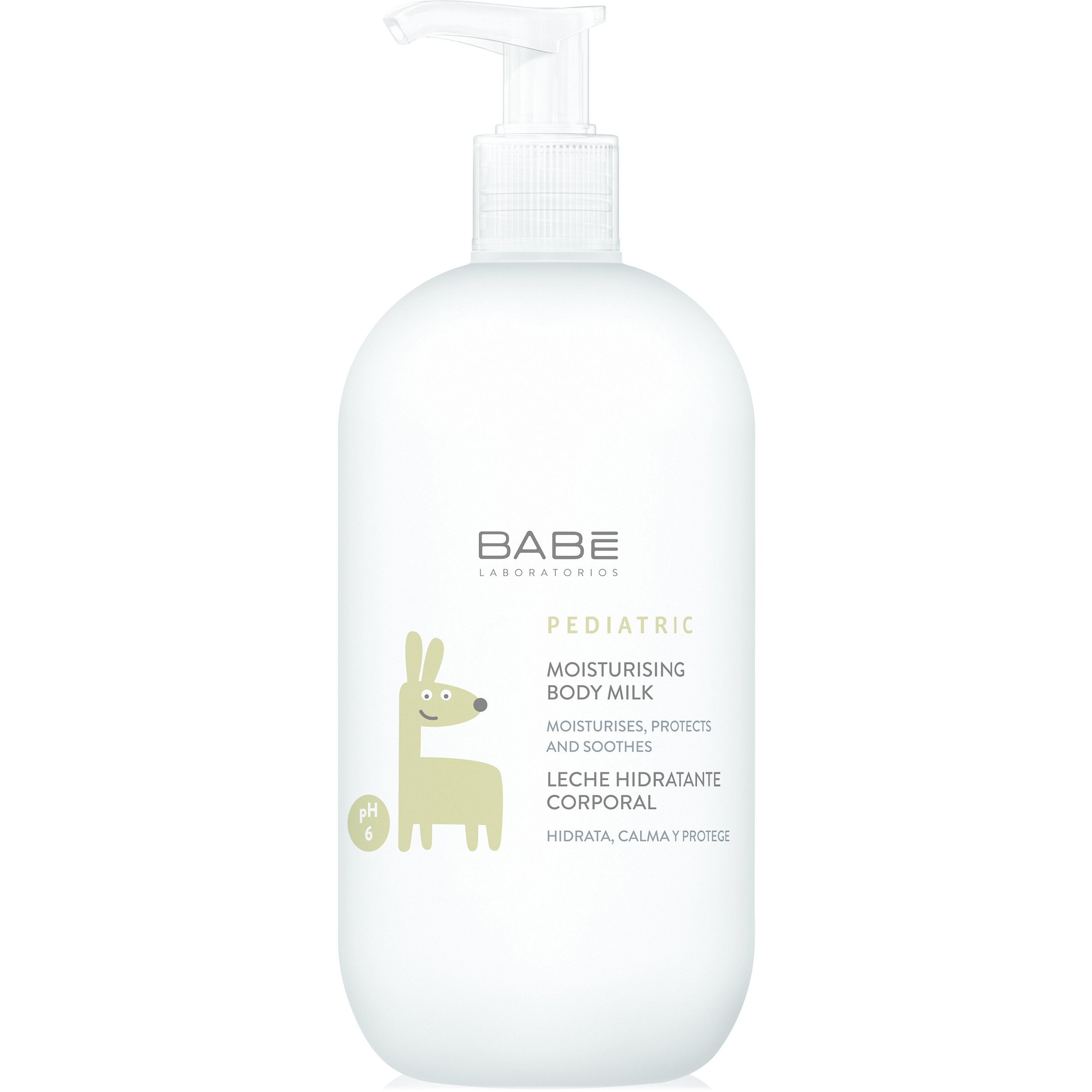 Babe Pediatric Moisturising Body Milk Ενυδατικό Γαλάκτωμα Σώματος για την Ευαίσθητη Βρεφική – Παιδική Επιδερμίδα 500ml