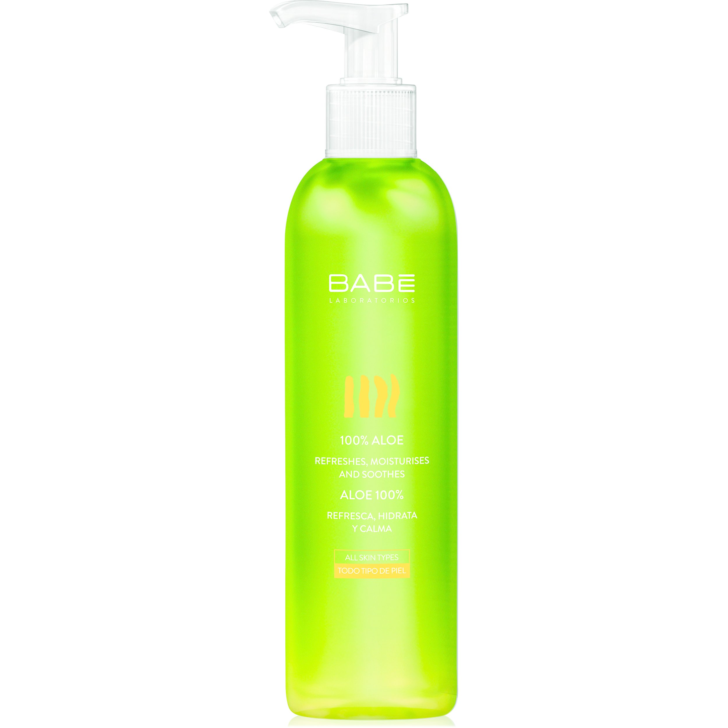 Babe Body 100% Aloe μη Λιπαρό Gel Αλόης με Καταπραϋντικά & Ενυδατικά Συστατικά για την Προστασία της Επιδερμίδας 300ml