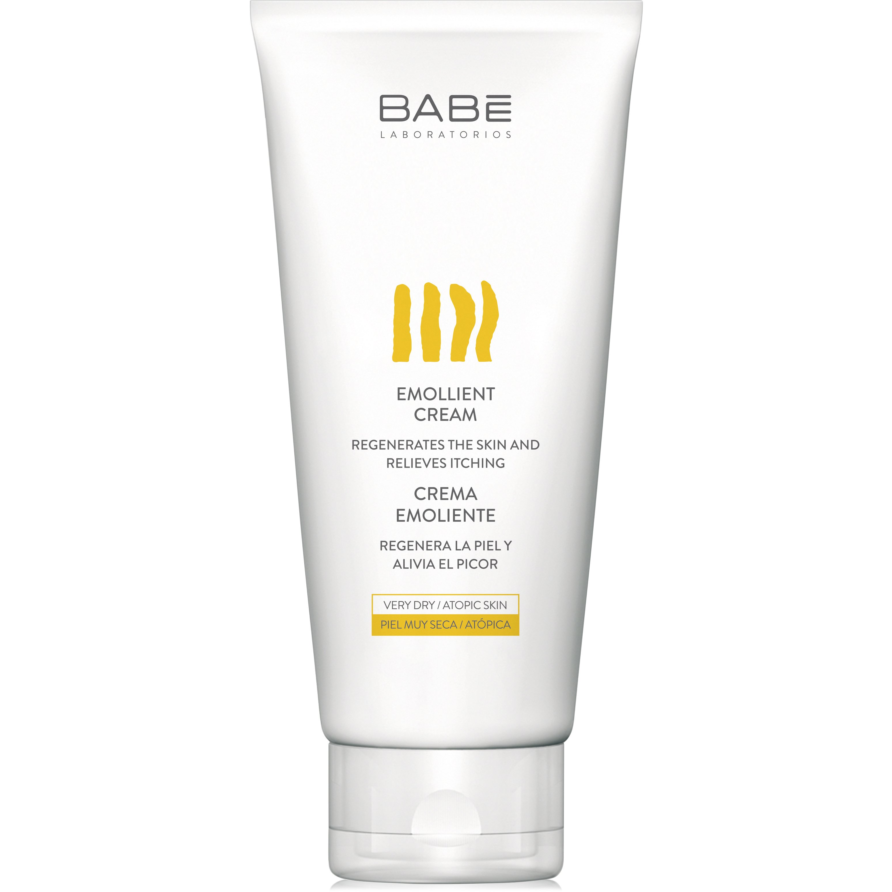 Babe Body Emollient Cream Ενισχυμένη Κρέμα Σώματος Εντατικής Θρέψης της Πολύ Ξηρής, Ερεθισμένης & Ατοπικής Επιδερμίδας 200ml