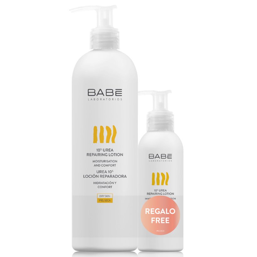 Babe Promo Body 10% Urea Repairing Lotion Επανορθωτικό Γαλάκτωμα Σώματος 500ml & Δώρο Επιπλέον Ποσότητα 100ml