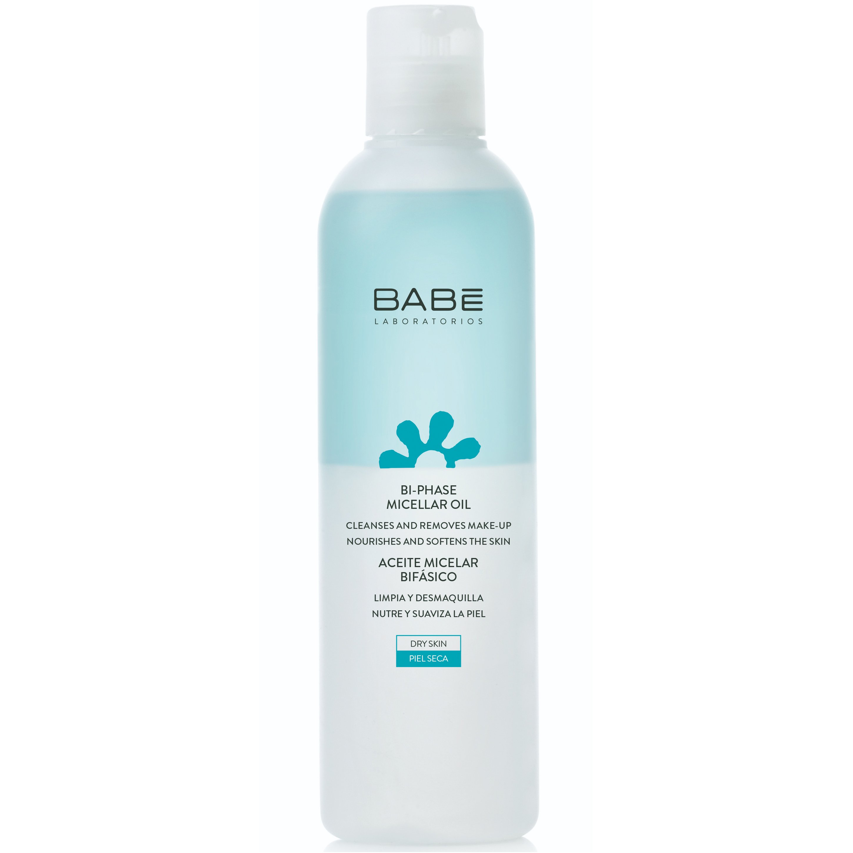 Babe Bi-Phase Micellar Oil 250ml ,Διφασικό Μικυλλιακό Λάδι Καθαρισμού Προσώπου, Ματιών & Χειλιών