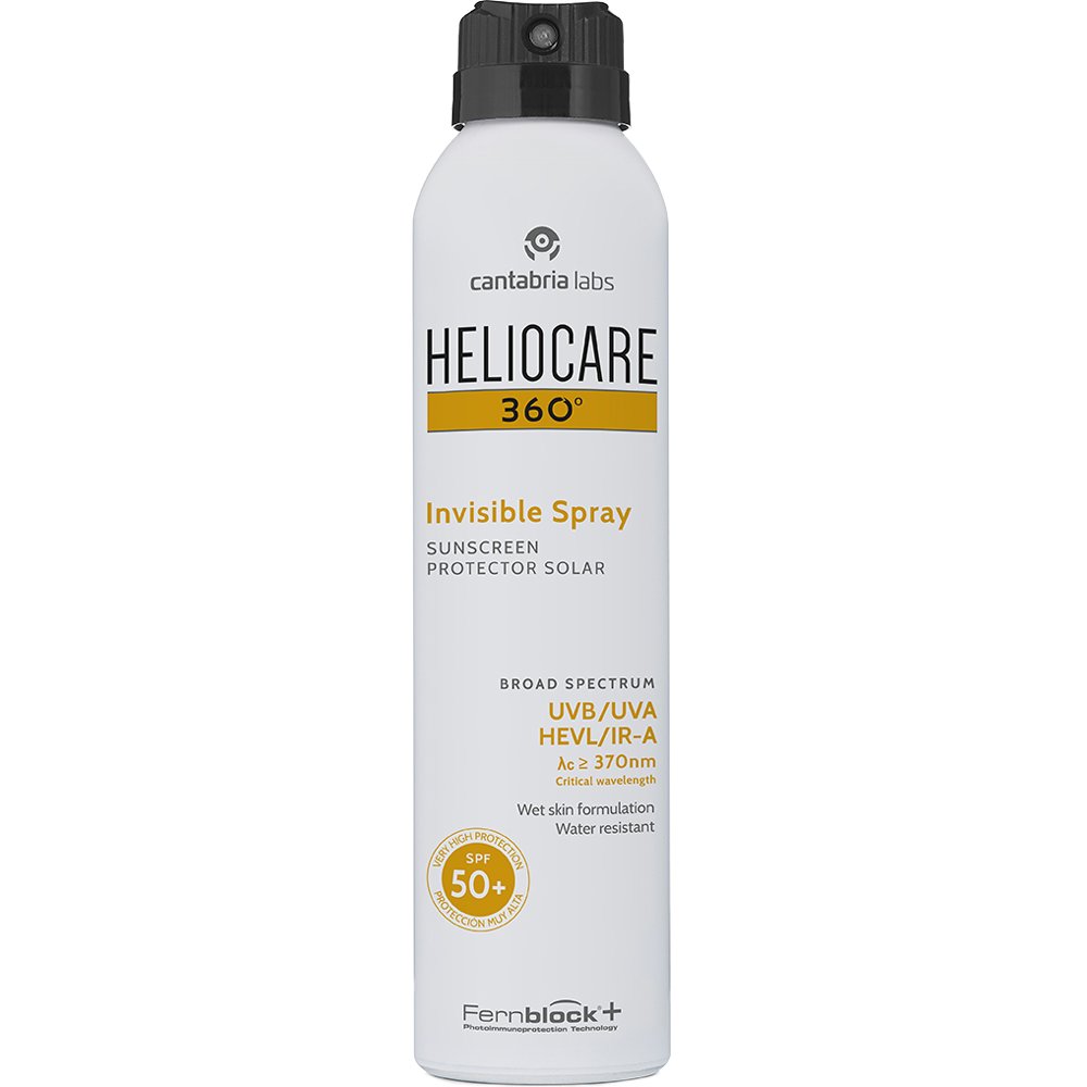Heliocare 360 Invisible Spray Spf50+ Sunscreen Αντηλιακό Spray Σώματος Πολύ Υψηλής Προστασίας με Αόρατη & Ανάλαφρη Υφή Γρήγορης Απορρόφησης 200ml