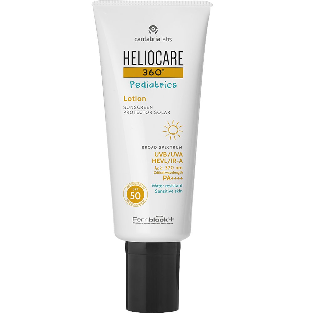 Heliocare 360 Pediatrics Lotion Spf50 Sunscreen Αντηλιακό Παιδικό Γαλάκτωμα Υψηλής Προστασίας Ιδανικό για Πρόσωπο & Σώμα για Μέγιστη Ενυδάτωση 200ml