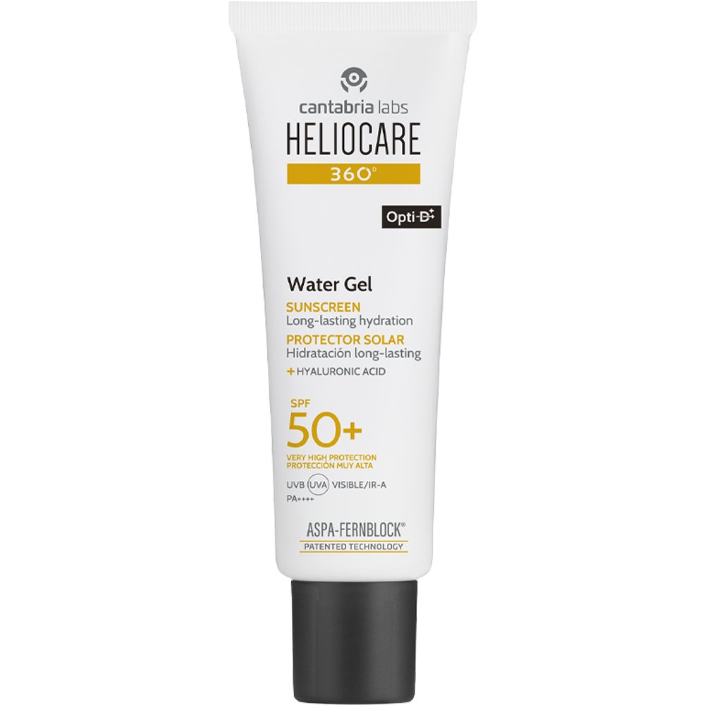 Heliocare 360 Long Lasting Hydration Spf50+ Water Gel Sunscreen Αντηλιακό Προσώπου Spf50 Πολύ Υψηλής Προστασίας για Ενυδάτωση Μεγάλης Διάρκειας 50ml