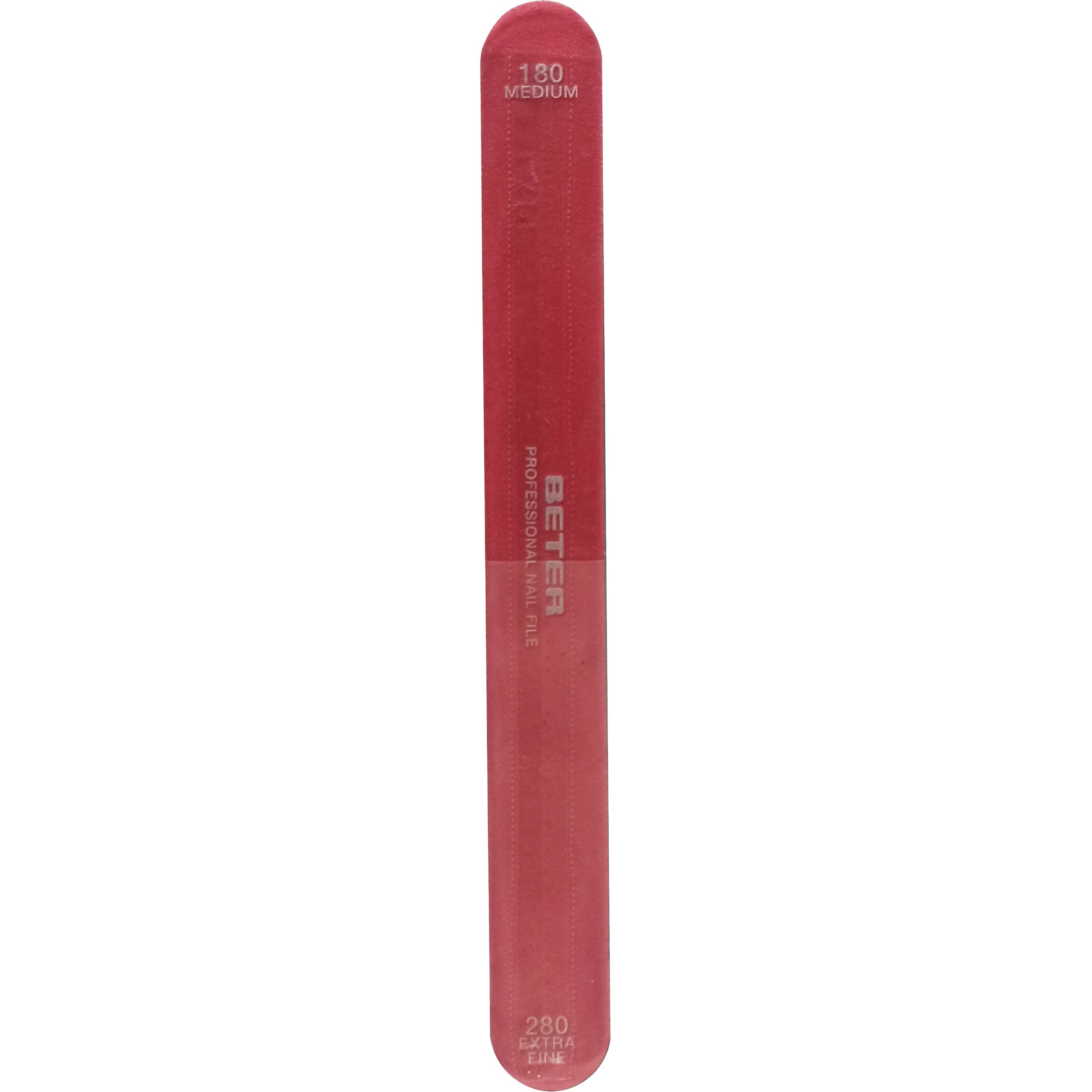 Beter Νο.24960 Λίμα Νυχιών 180/280grit Ροζ 1 Τεμάχιο