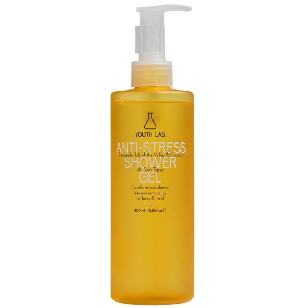 Youth Lab Anti-Stress Excotic Sunrise For Body & Mind Shower Gel Ενυδατικό Αφρόλουτρο για Χαλάρωση & Αποτοξίνωση της Επιδερμίδας με Τροπικό Άρωμα & Φρουτώδη Φρεσκάδα, με Αντλία 400ml