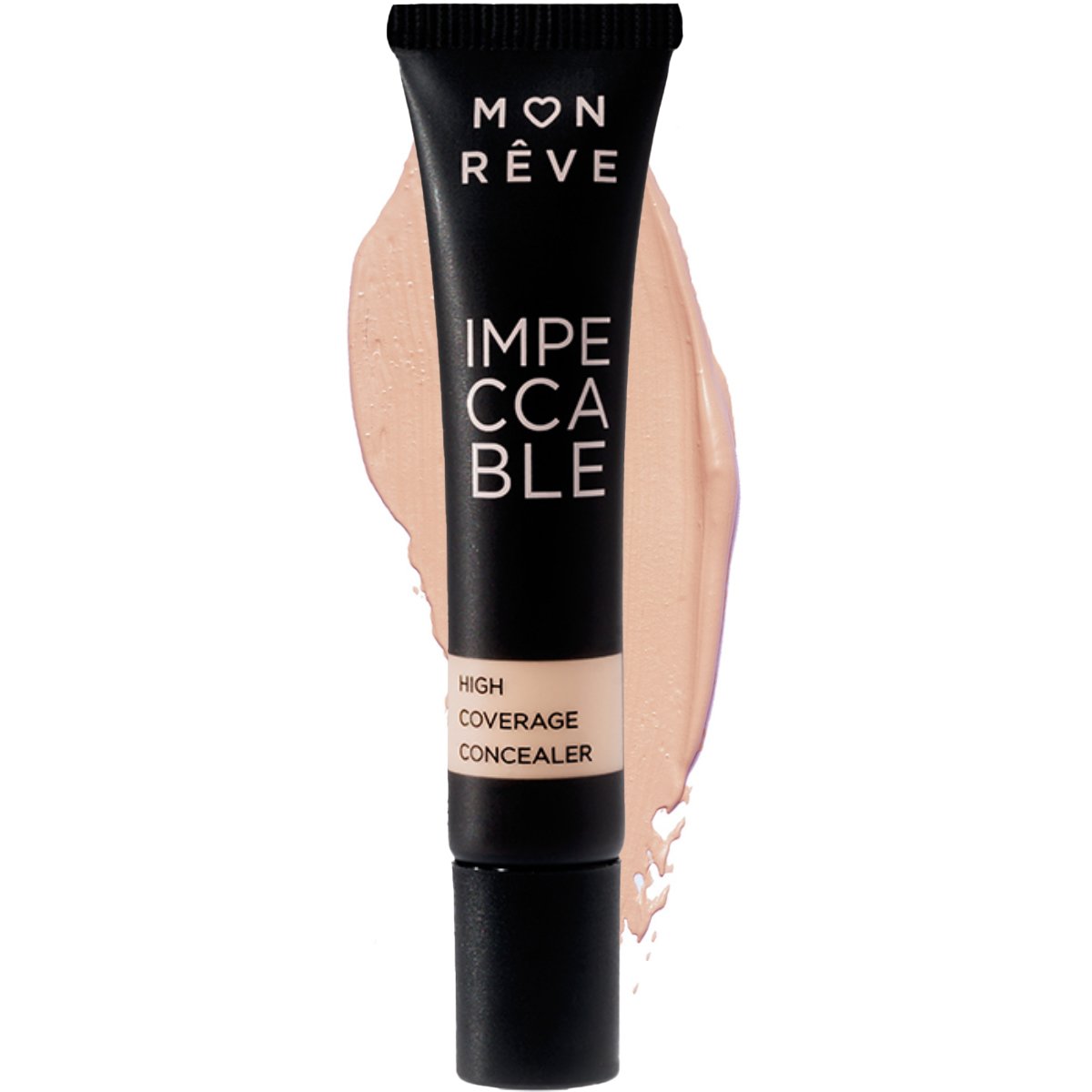 Mon Reve Mon Reve Impeccable High Coverage Concealer Υγρό Κονσίλερ Υψηλής Κάλυψης με Ματ Τελείωμα 8ml - No 101
