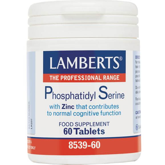 Lamberts Phosphatidyl Serine Συμπλήρωμα Διατροφής για την Διατήρηση της Φυσιολογικής Γνωστικής Λειτουργίας 100mg 60tabs