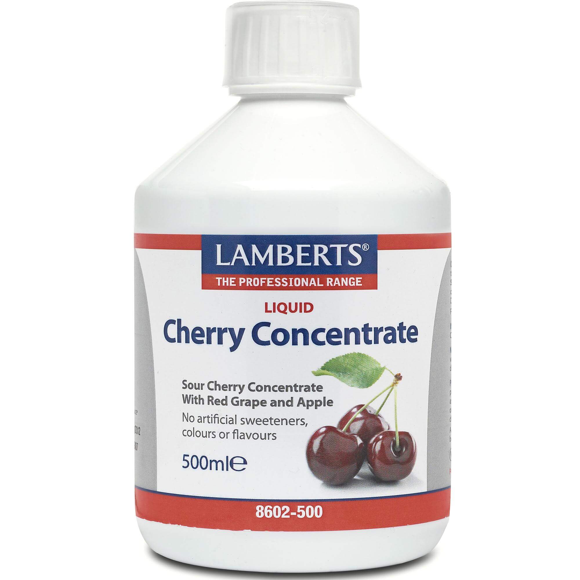 Lamberts Cherry Concentrate Αντιοξειδωτικό Συμπλήρωμα για την Υποστήριξη του Καρδιαγγειακού Συστήματος 500ml