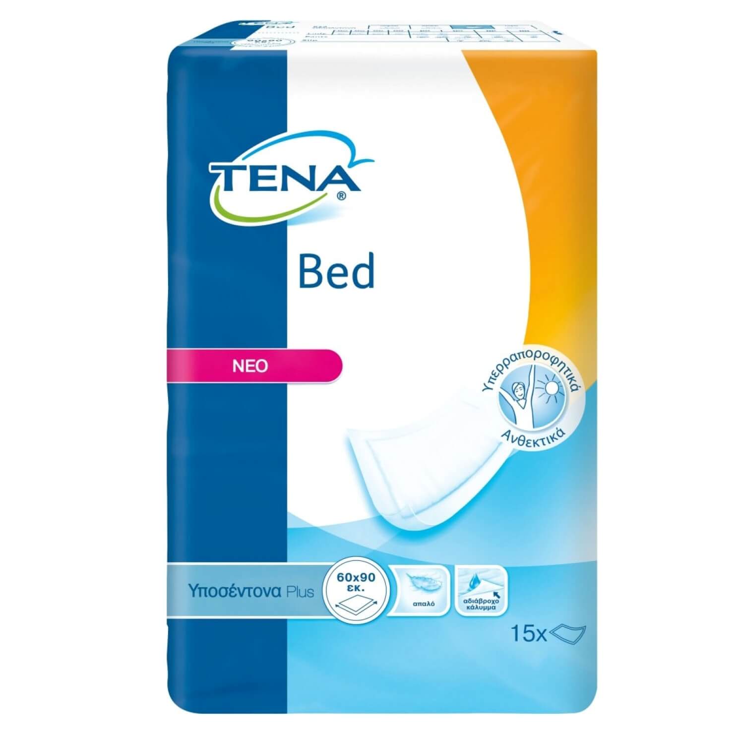Tena Bed Plus Υποσέντονα 60×90εκ.15τμχ