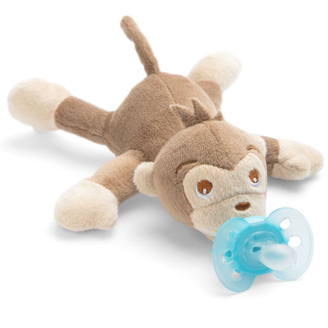 Avent Snuggle Λούτρινο Μαϊμού – Μαλακή Ορθοδοντική Πιπίλα 0-6 Μηνών SCF348/12