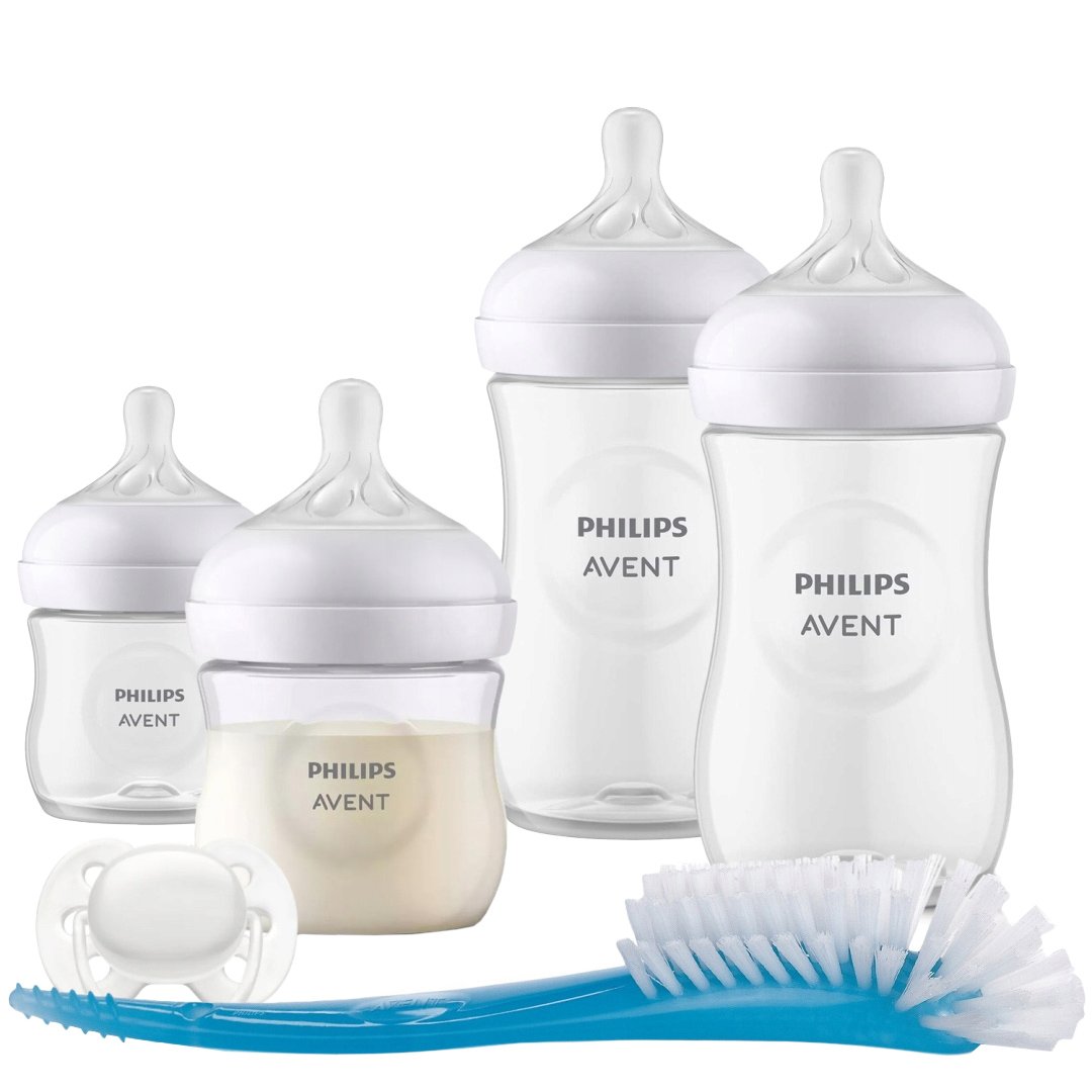 Philips Avent Πακέτο Προσφοράς Natural Response Newborn Gift Set Σετ Δώρου Μπιμπερό & Πιπίλας για Νεογέννητα 1 Τεμάχιο Κωδ SCD838/11