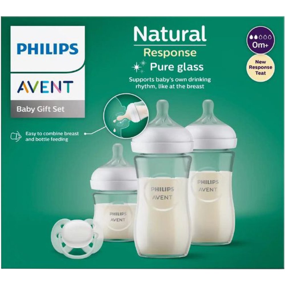 Philips Avent Philips Avent Promo Natural Response Baby Bottles & Silicone Soother Kit 1 Τεμάχιο