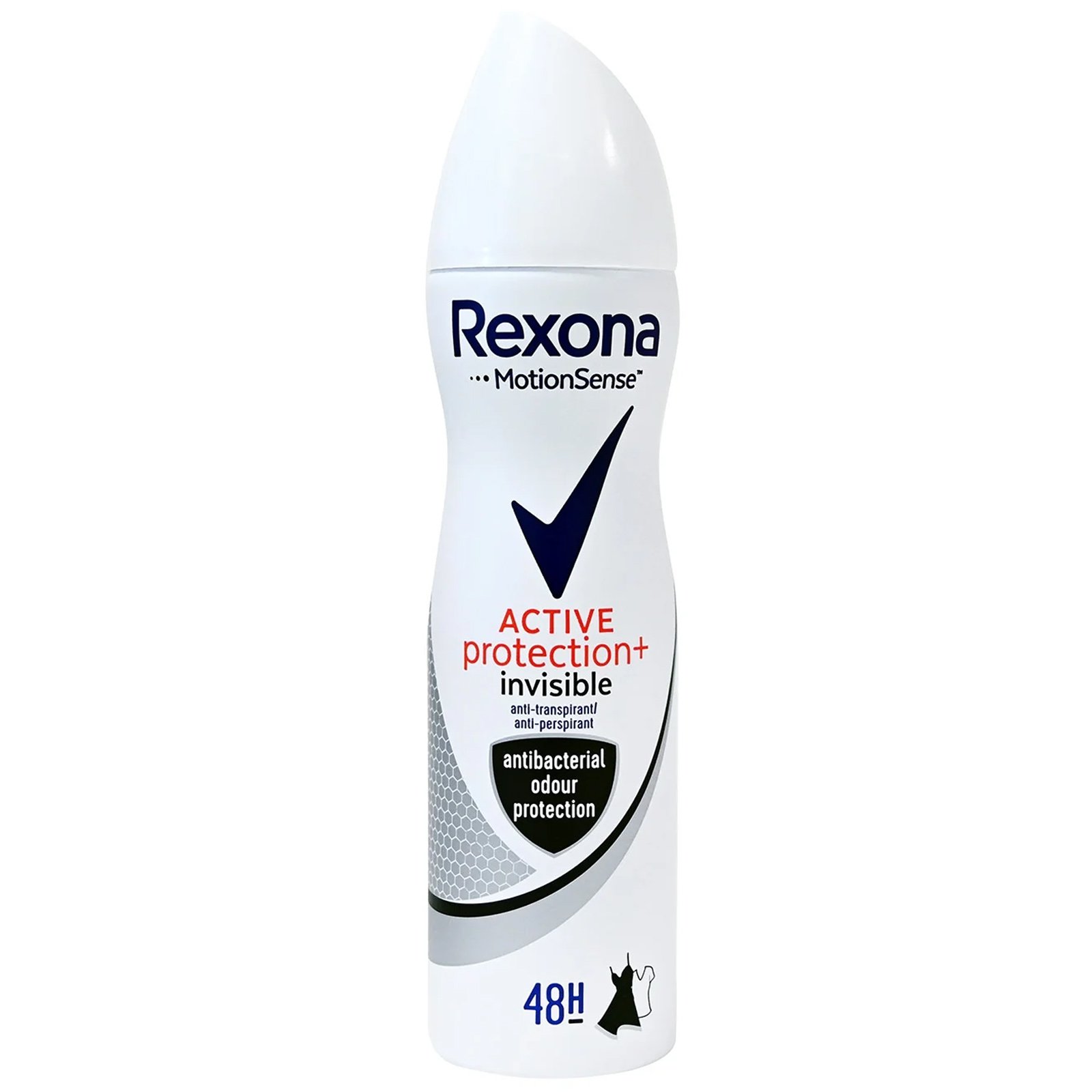 Rexona Deodorant Spray Active Protection Invisible 48h Αποσμητικό, 48ωρη Προστασία Χωρίς Λευκά Σημάδια 150ml