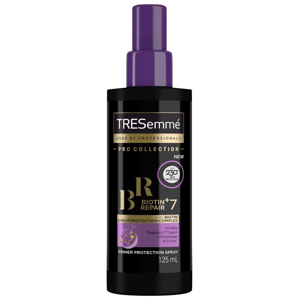 TRESemme Primer Protect Biotin+Repair 7 Προστατευτικό Spray Μαλλιών Κατά της Θερμότητας, Αναδομεί τα Ταλαιπωρημένα Μαλλιά 125ml